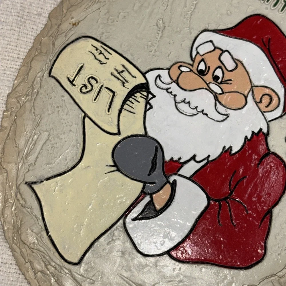 Grandpa is The Next Best Thing To Santa Claus Wall‎ Hanging Plaque